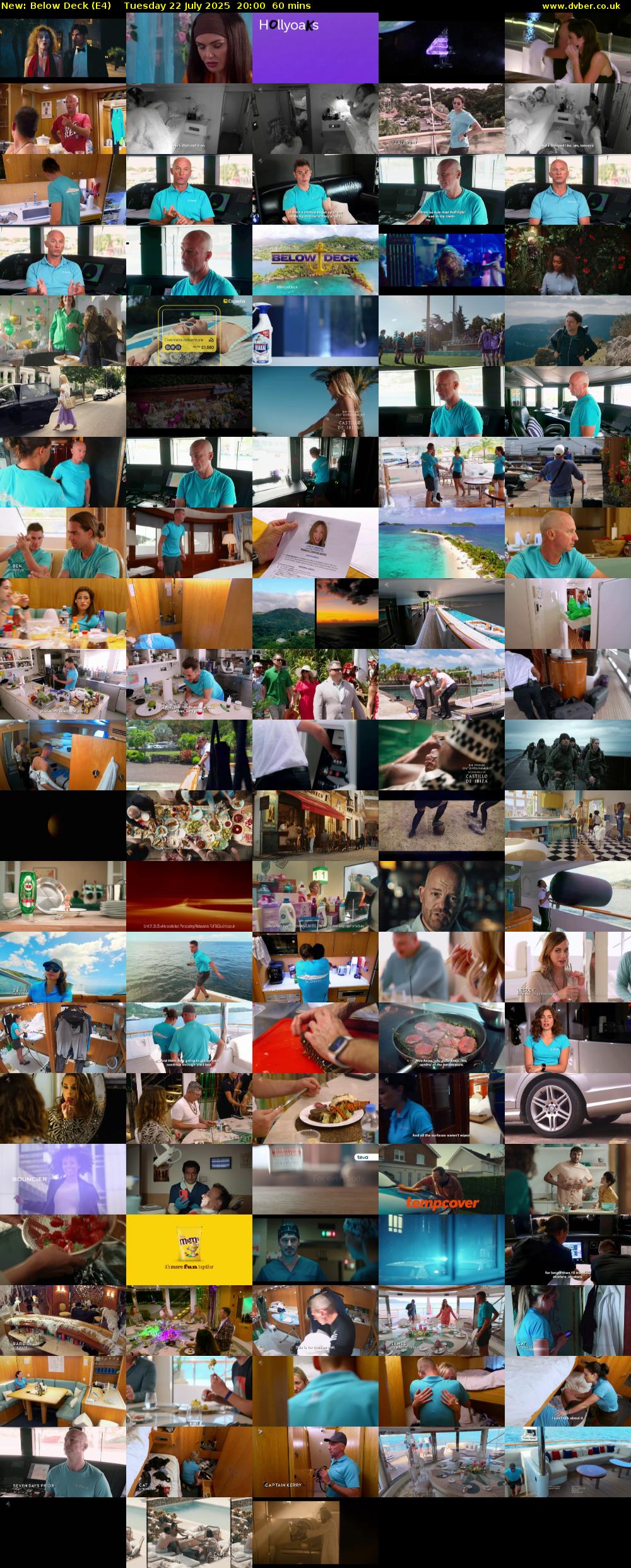 Below Deck (E4) Tuesday 22 July 2025 20:00 - 21:00