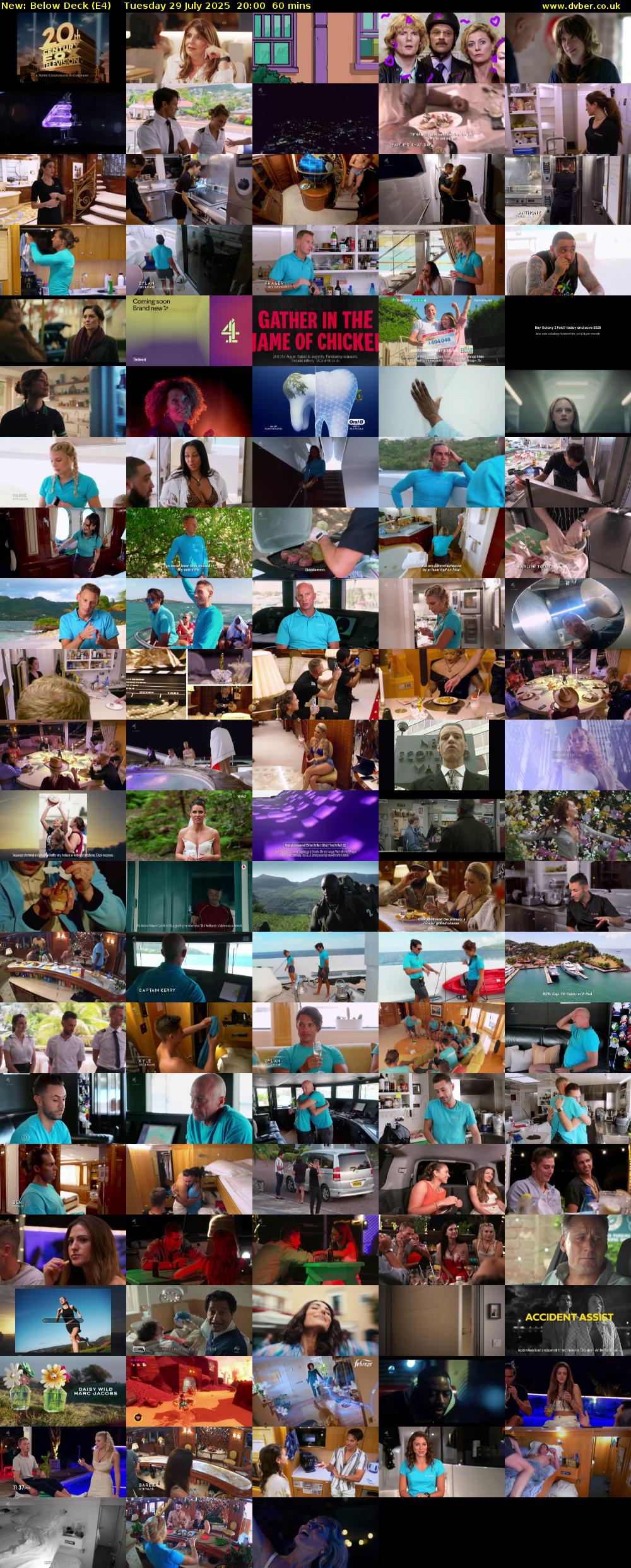 Below Deck (E4) Tuesday 29 July 2025 20:00 - 21:00