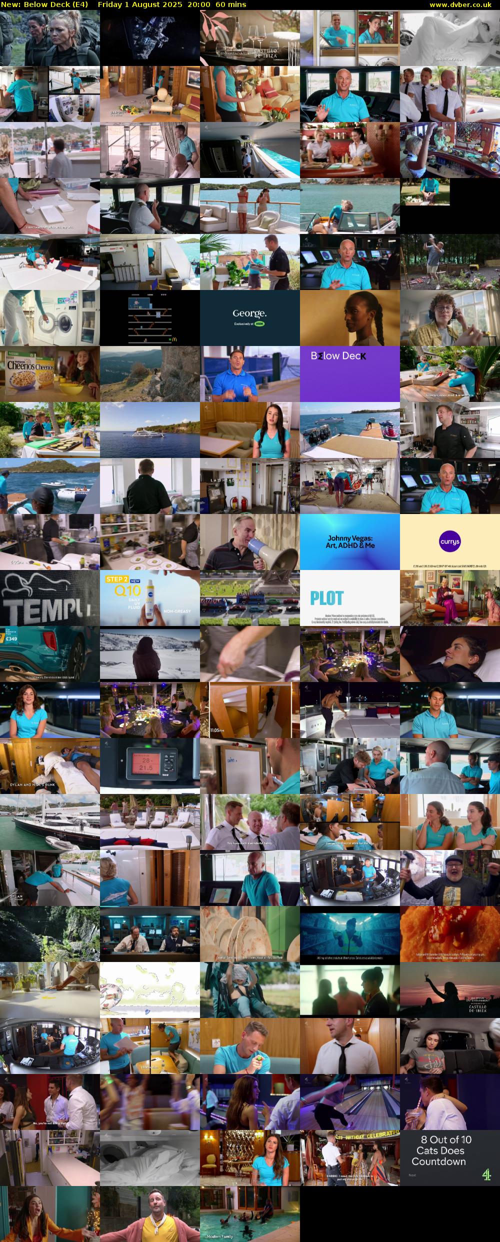 Below Deck (E4) Friday 1 August 2025 20:00 - 21:00