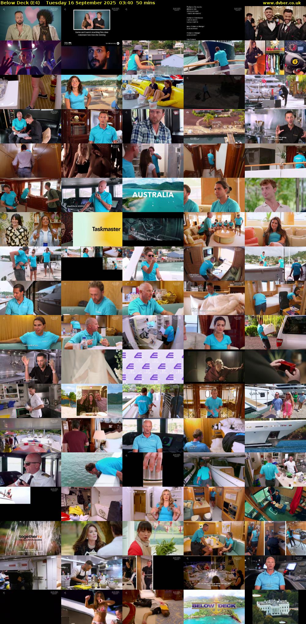 Below Deck (E4) Tuesday 16 September 2025 03:40 - 04:30