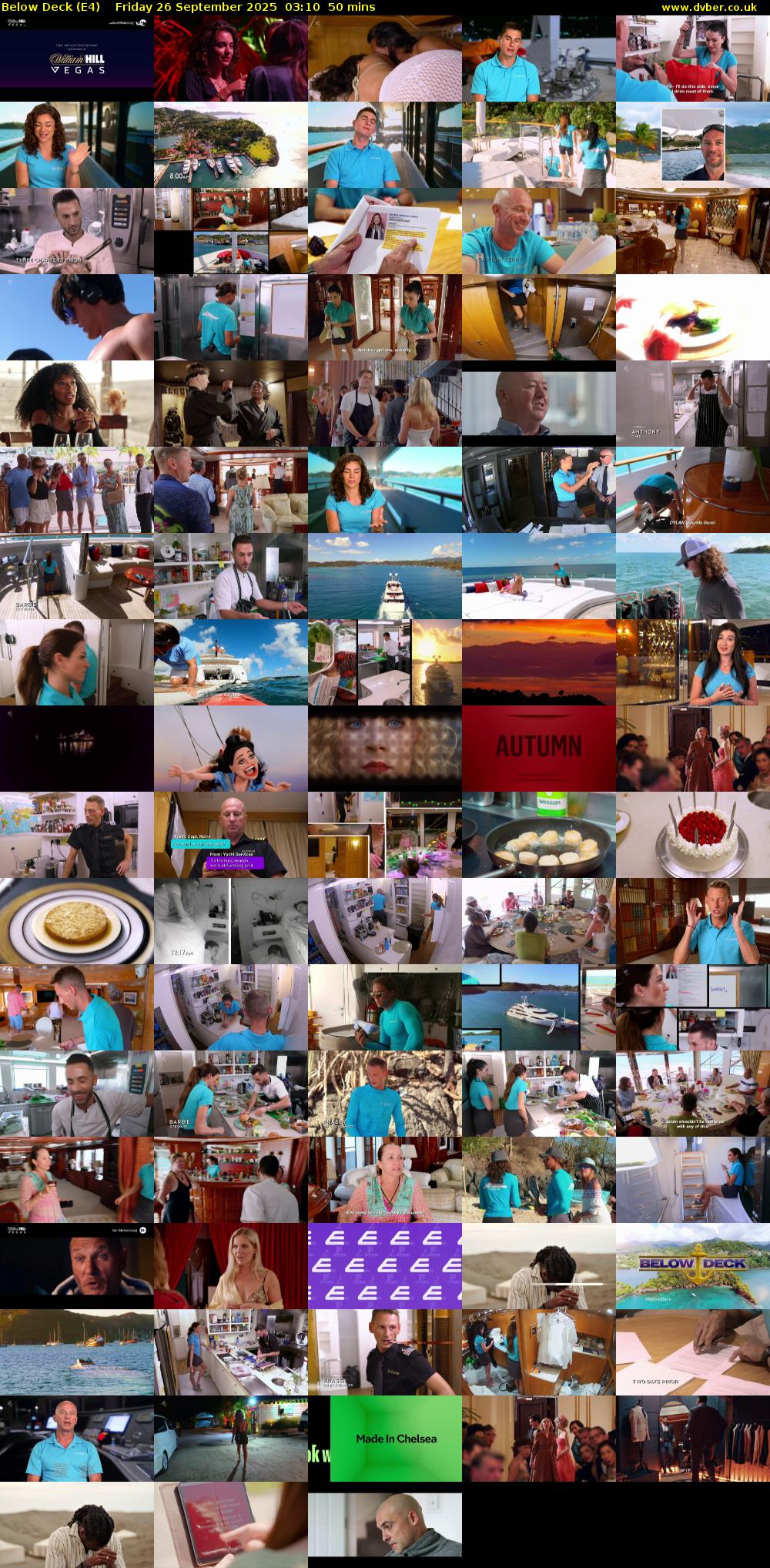 Below Deck (E4) Friday 26 September 2025 03:10 - 04:00
