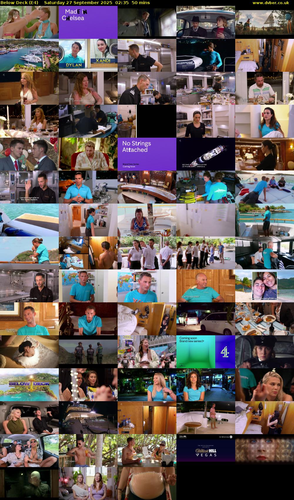 Below Deck (E4) Saturday 27 September 2025 02:35 - 03:25