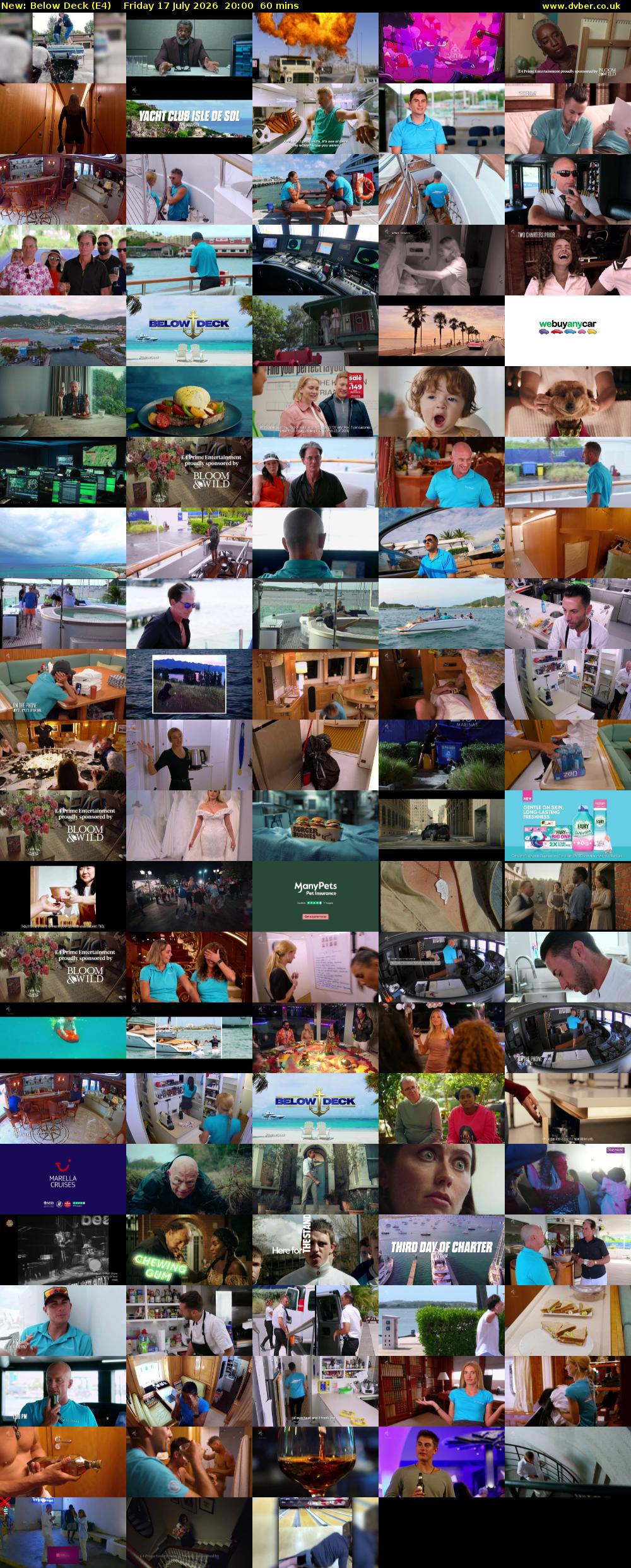 Below Deck (E4) Friday 17 July 2026 20:00 - 21:00