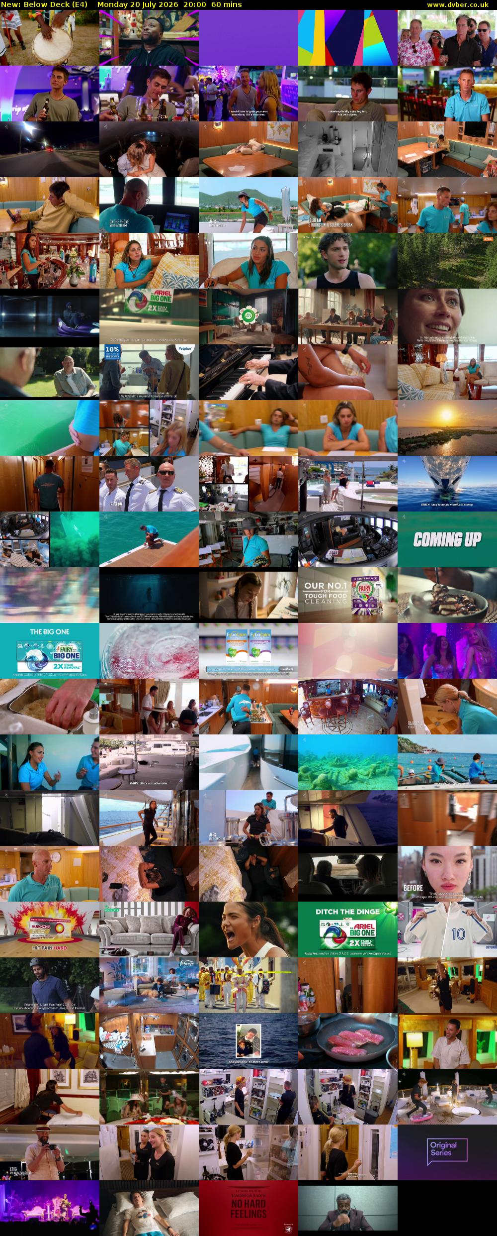 Below Deck (E4) Monday 20 July 2026 20:00 - 21:00