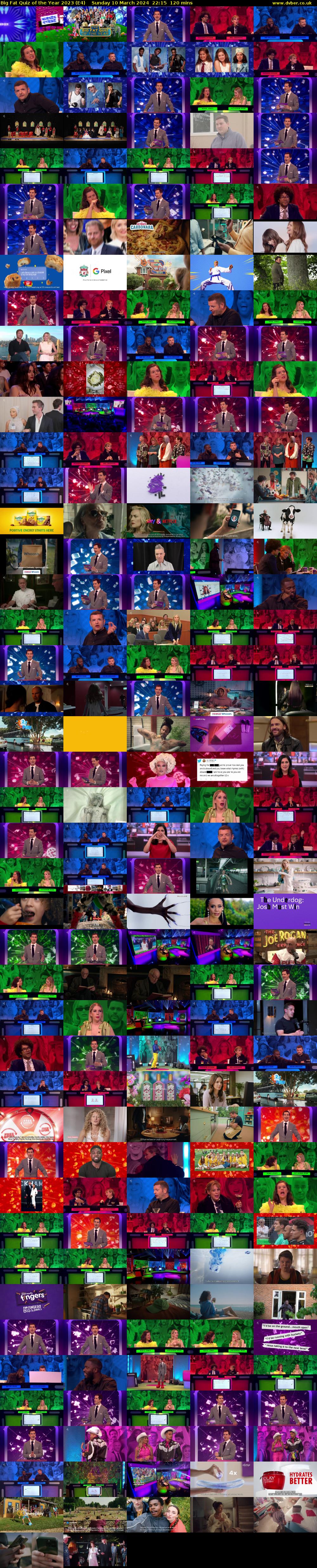 Big Fat Quiz of the Year 2023 (E4) Sunday 10 March 2024 22:15 - 00:15