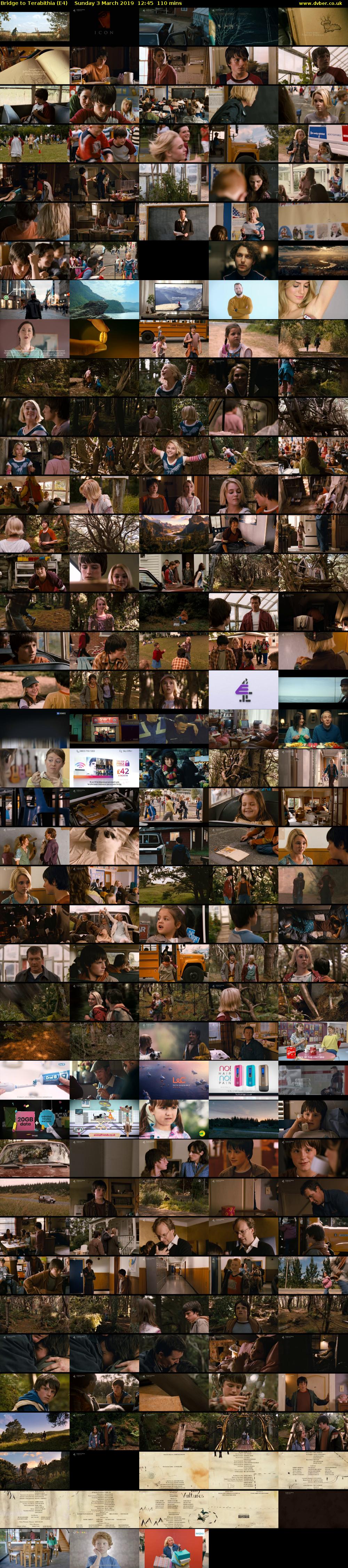 Bridge to Terabithia (E4) Sunday 3 March 2019 12:45 - 14:35