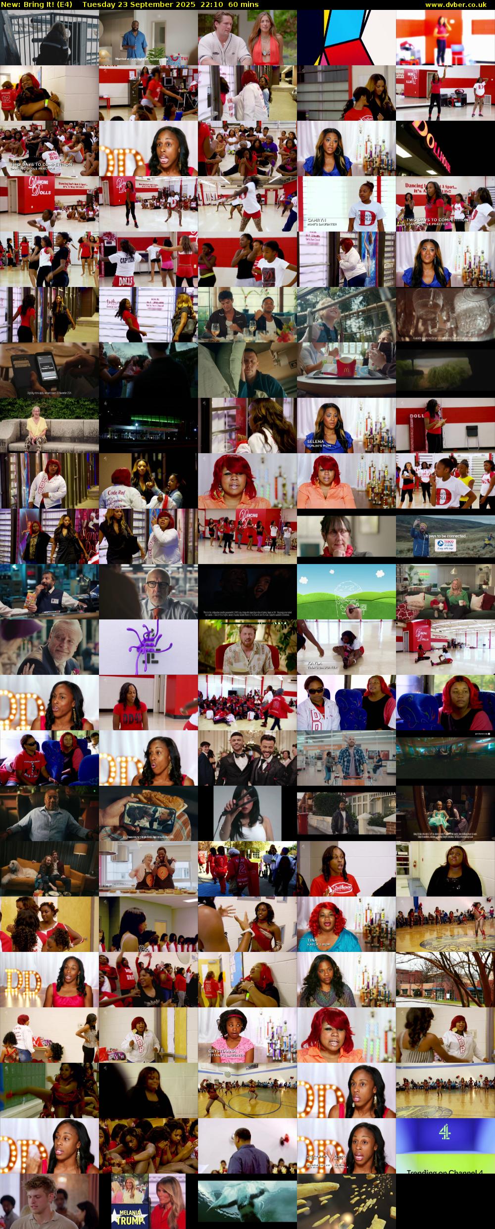 Bring It! (E4) Tuesday 23 September 2025 22:10 - 23:10