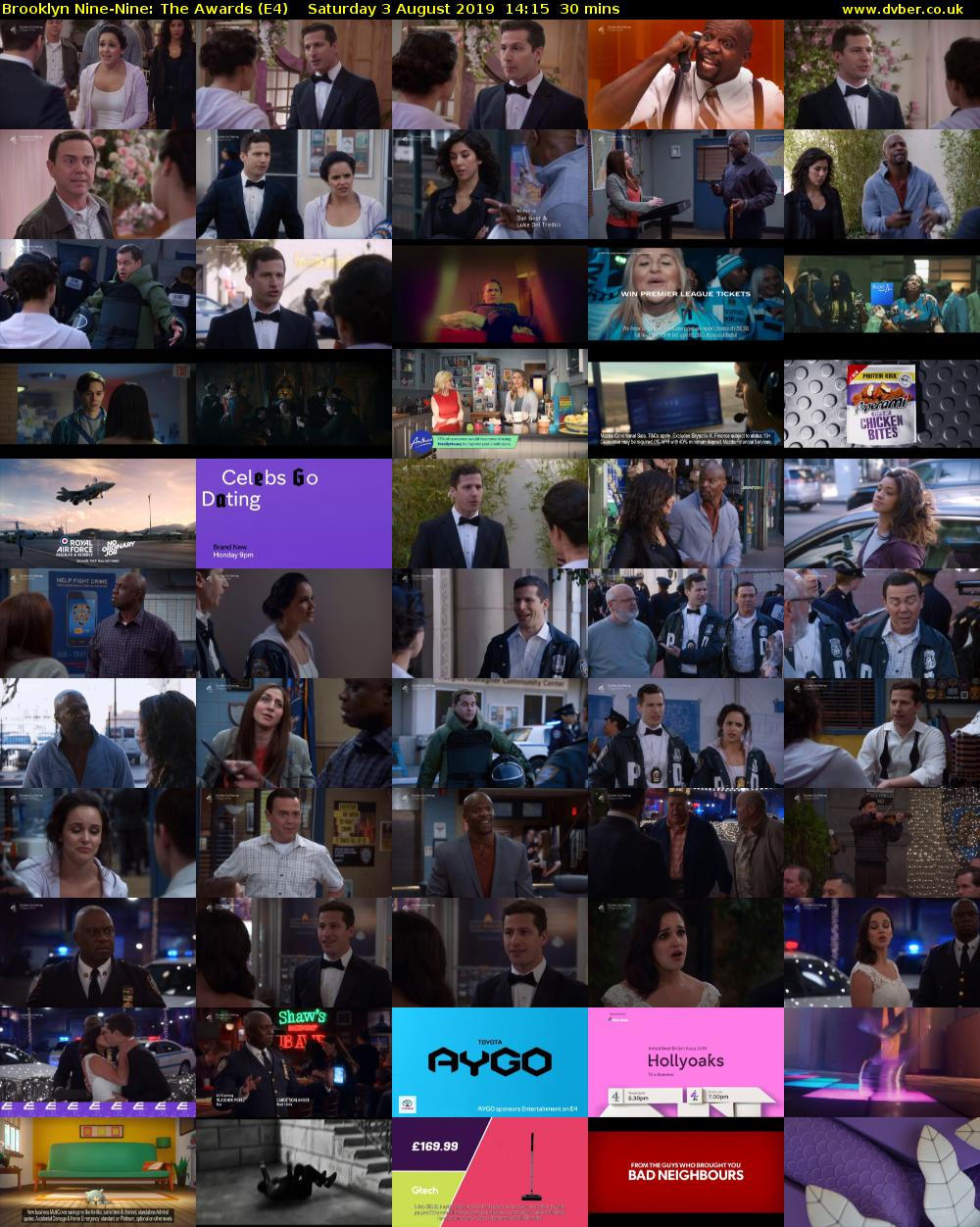 Brooklyn Nine-Nine: The Awards (E4) Saturday 3 August 2019 14:15 - 14:45