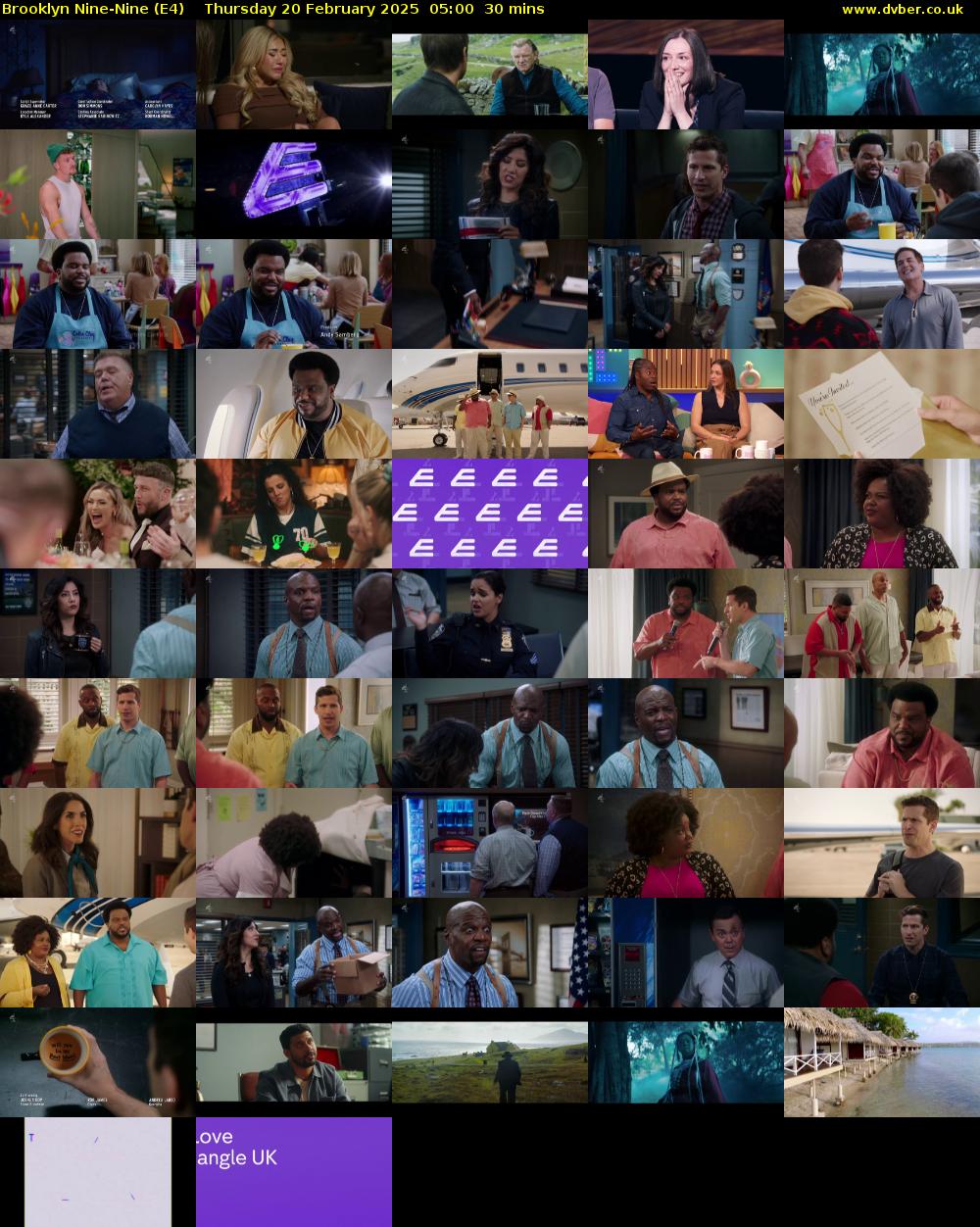 Brooklyn Nine-Nine (E4) Thursday 20 February 2025 05:00 - 05:30