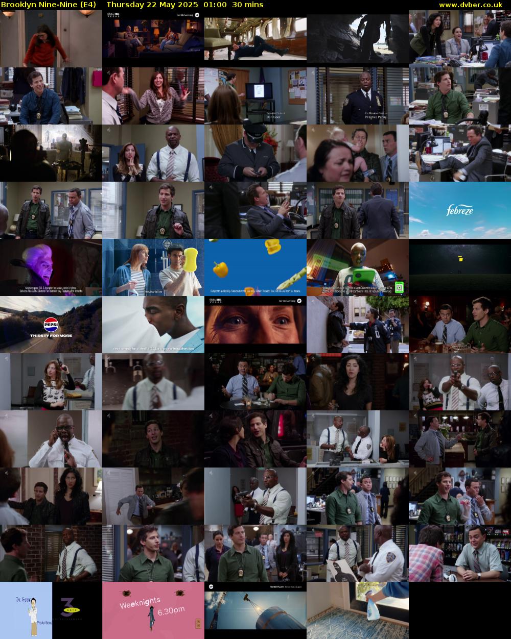Brooklyn Nine-Nine (E4) Thursday 22 May 2025 01:00 - 01:30