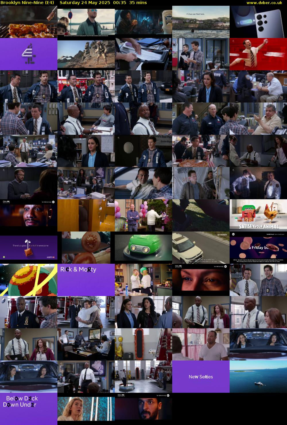 Brooklyn Nine-Nine (E4) Saturday 24 May 2025 00:35 - 01:10