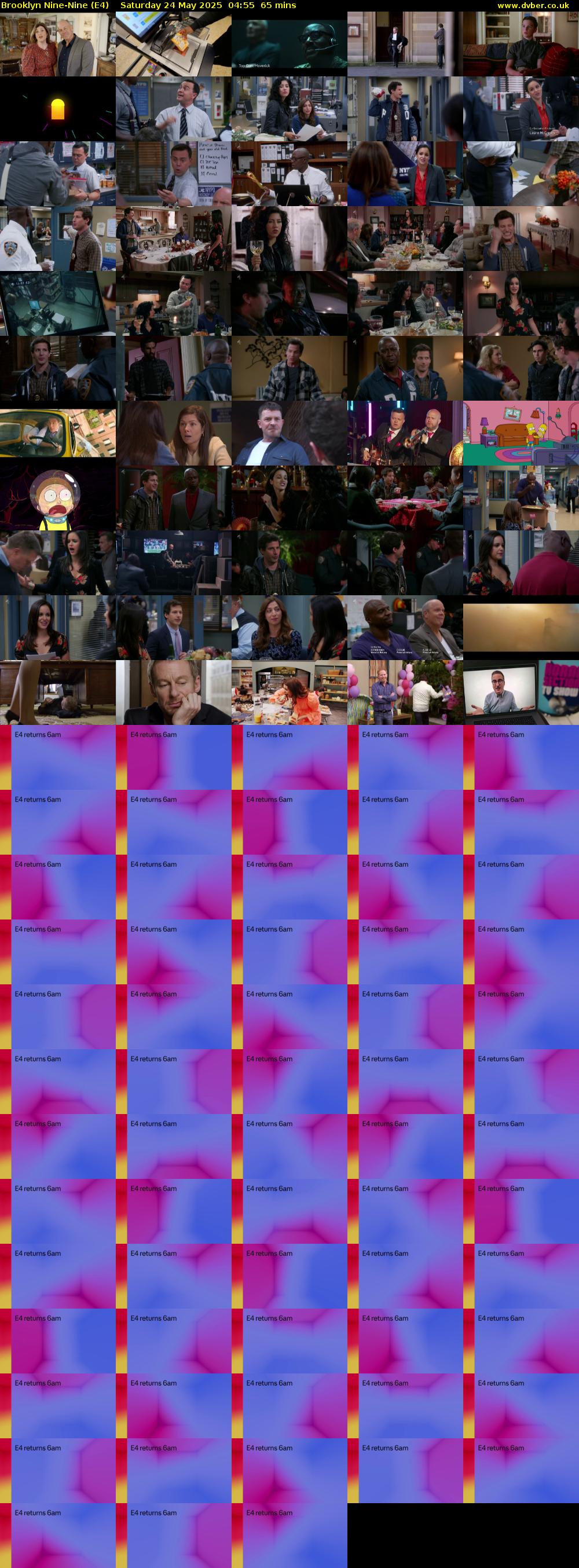 Brooklyn Nine-Nine (E4) Saturday 24 May 2025 04:55 - 06:00