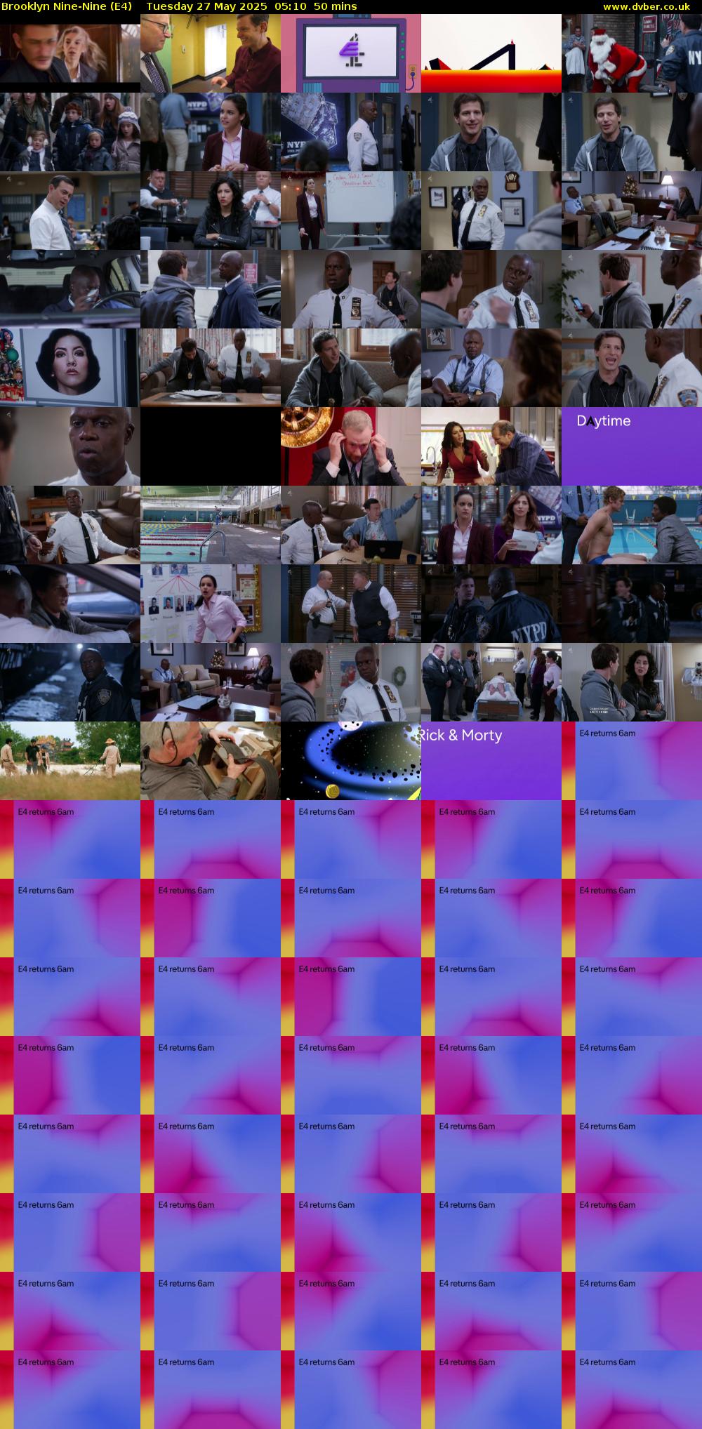 Brooklyn Nine-Nine (E4) Tuesday 27 May 2025 05:10 - 06:00