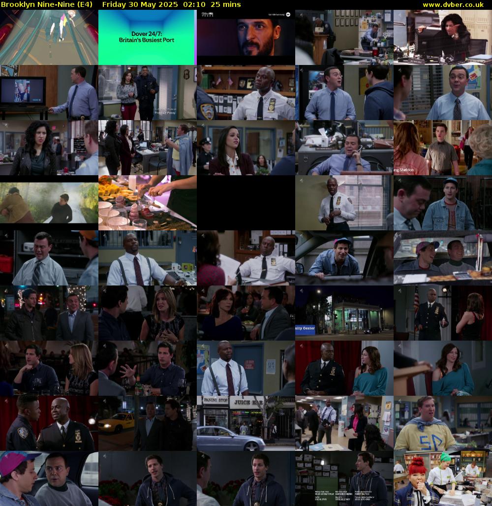 Brooklyn Nine-Nine (E4) Friday 30 May 2025 02:10 - 02:35
