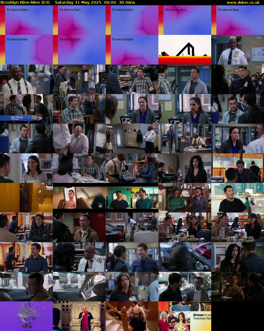 Brooklyn Nine-Nine (E4) Saturday 31 May 2025 06:00 - 06:30