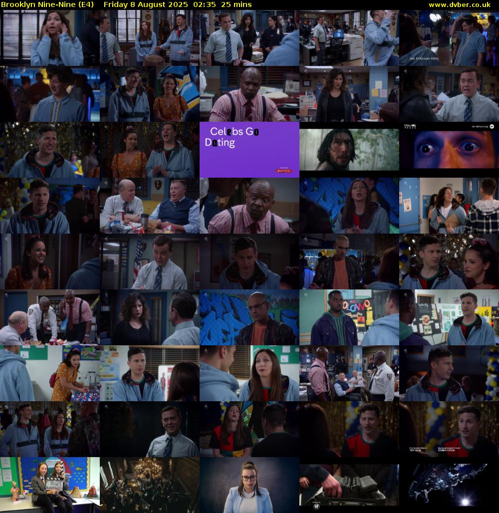 Brooklyn Nine-Nine (E4) Friday 8 August 2025 02:35 - 03:00