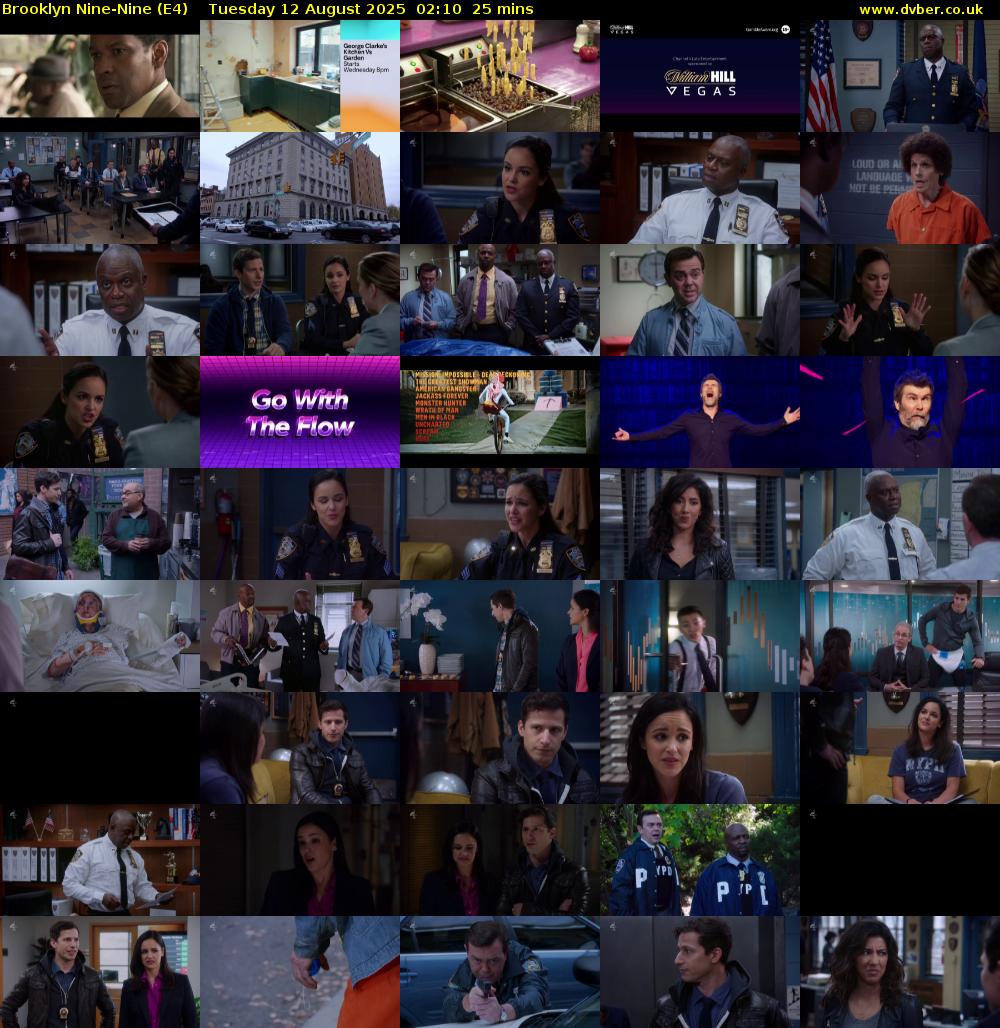 Brooklyn Nine-Nine (E4) Tuesday 12 August 2025 02:10 - 02:35