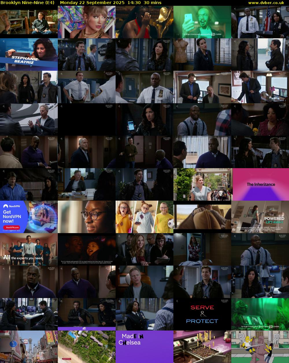 Brooklyn Nine-Nine (E4) Monday 22 September 2025 14:30 - 15:00