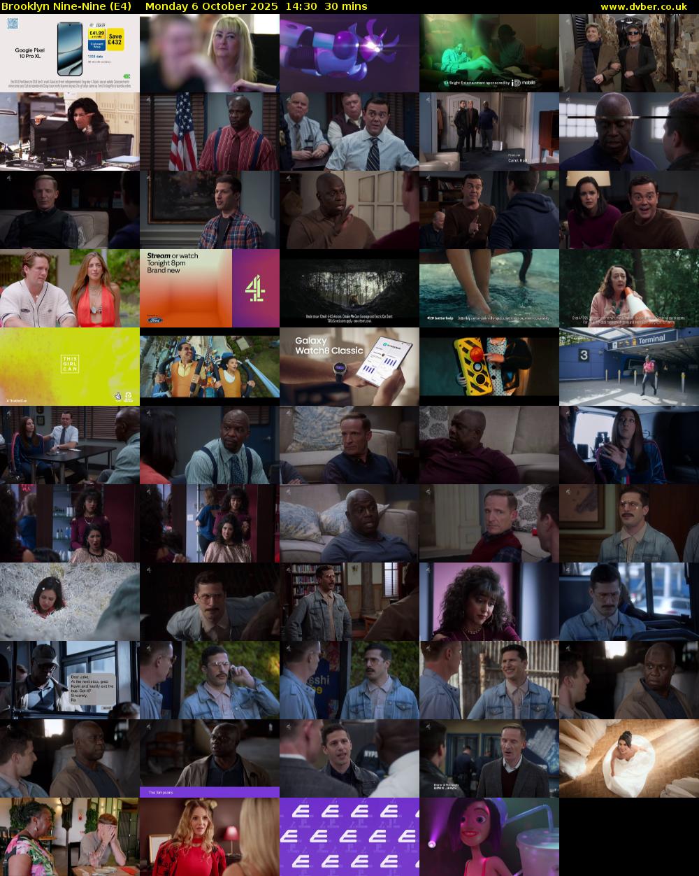 Brooklyn Nine-Nine (E4) Monday 6 October 2025 14:30 - 15:00