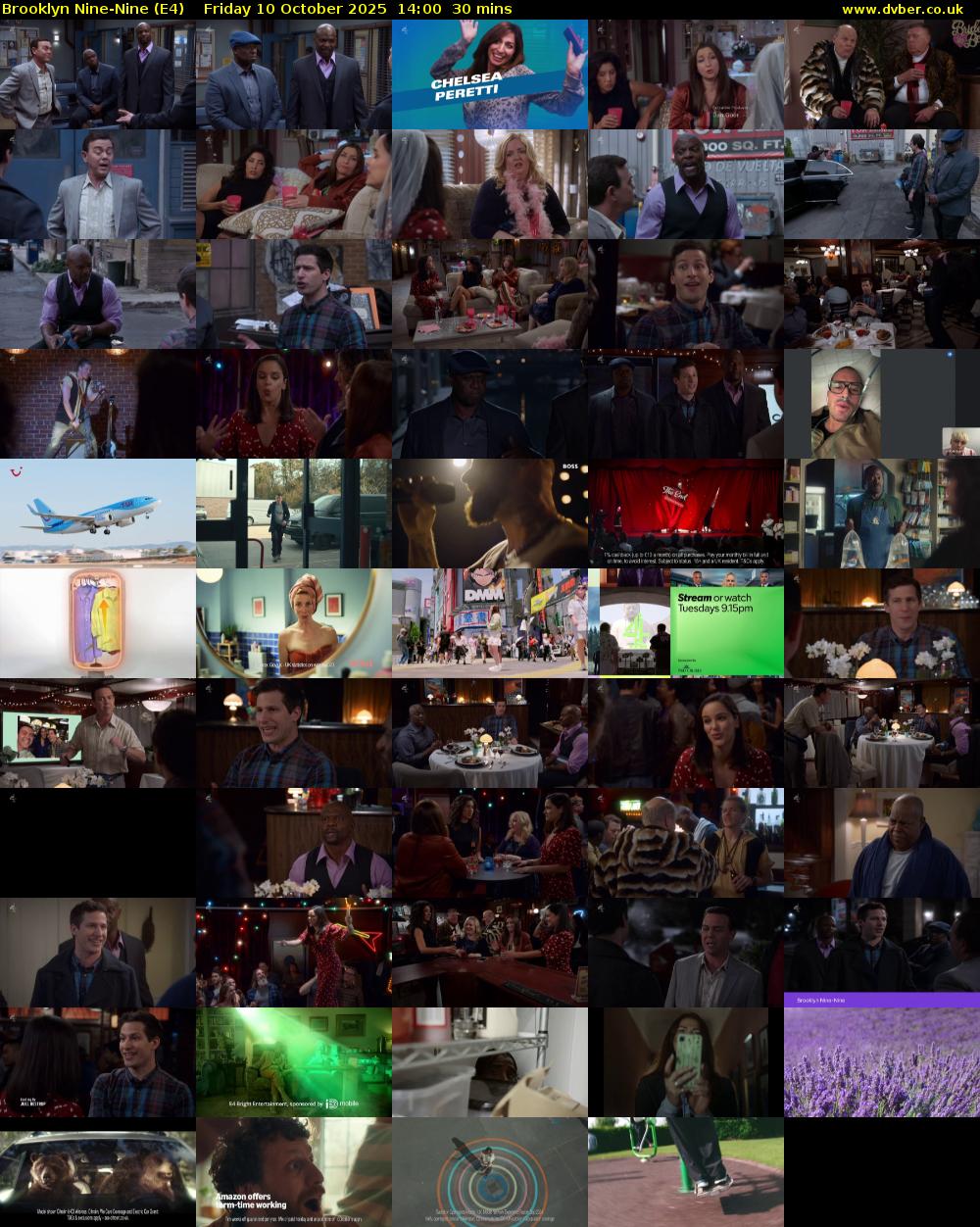 Brooklyn Nine-Nine (E4) Friday 10 October 2025 14:00 - 14:30