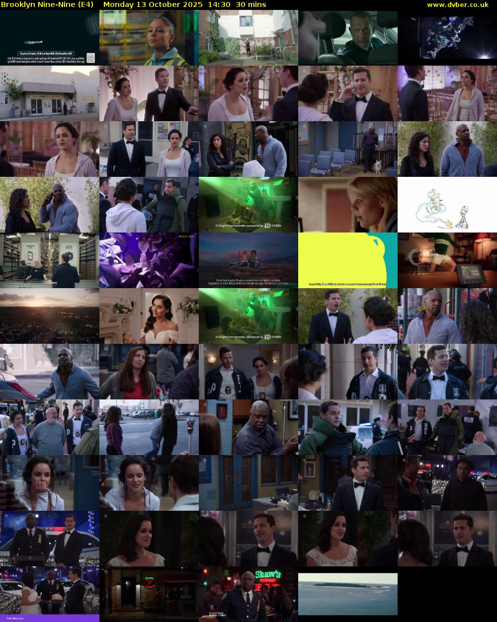 Brooklyn Nine-Nine (E4) Monday 13 October 2025 14:30 - 15:00