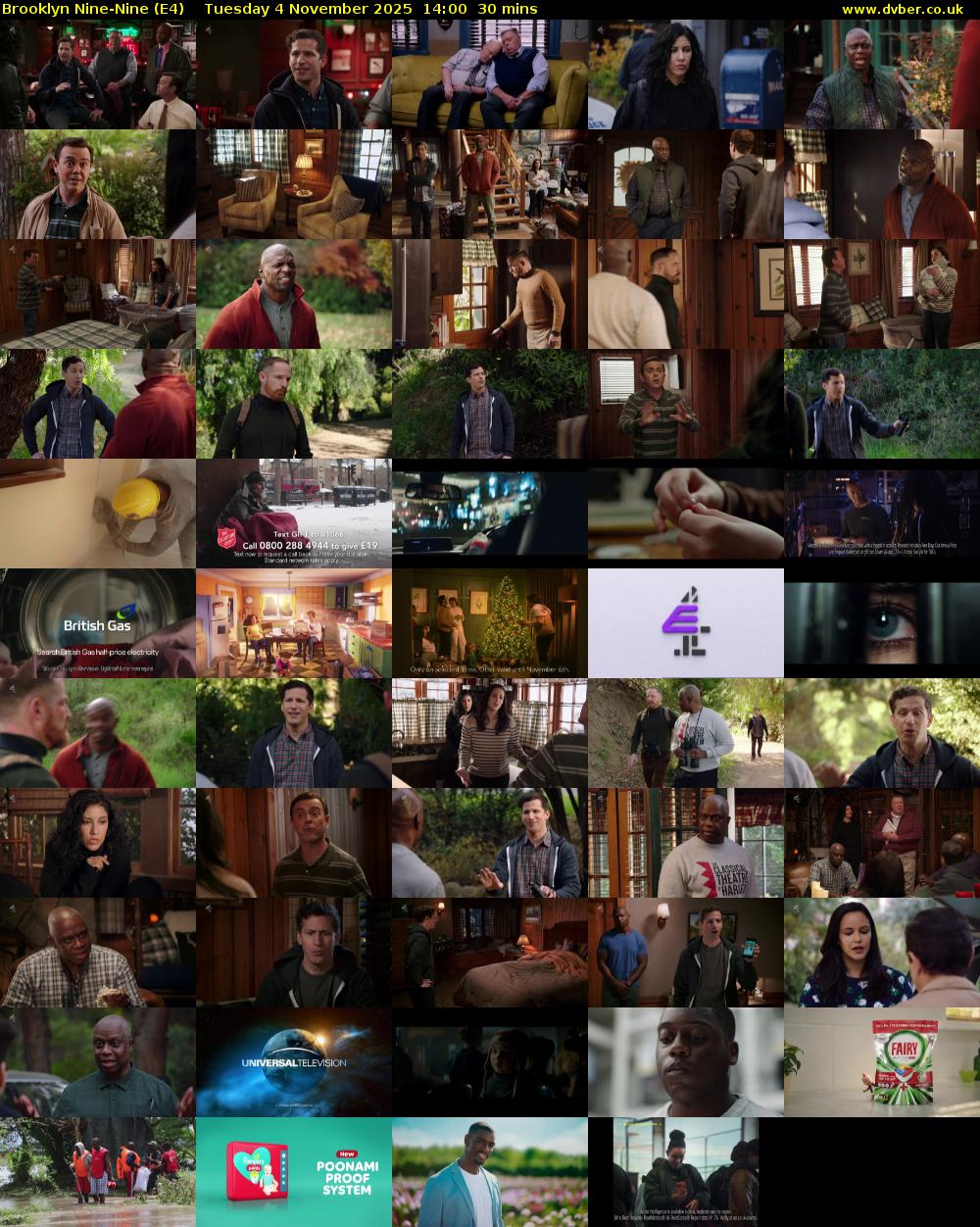 Brooklyn Nine-Nine (E4) Tuesday 4 November 2025 14:00 - 14:30