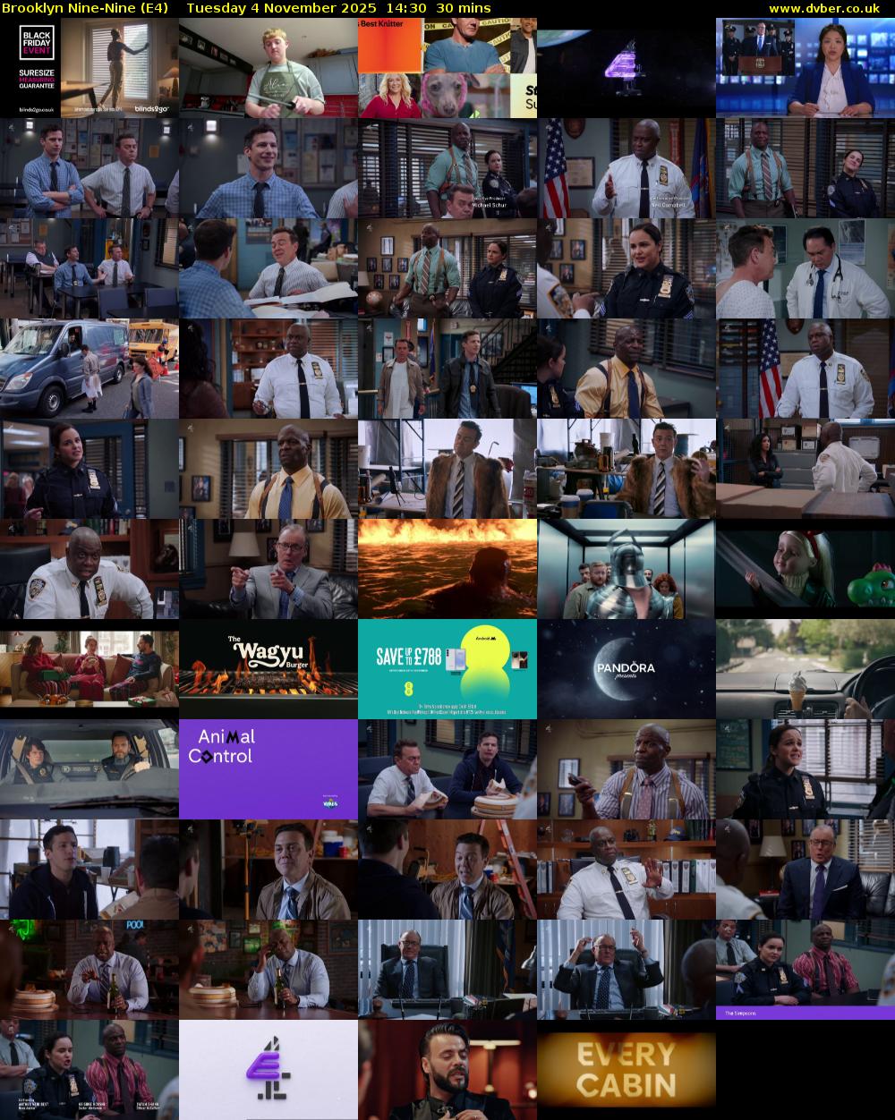 Brooklyn Nine-Nine (E4) Tuesday 4 November 2025 14:30 - 15:00