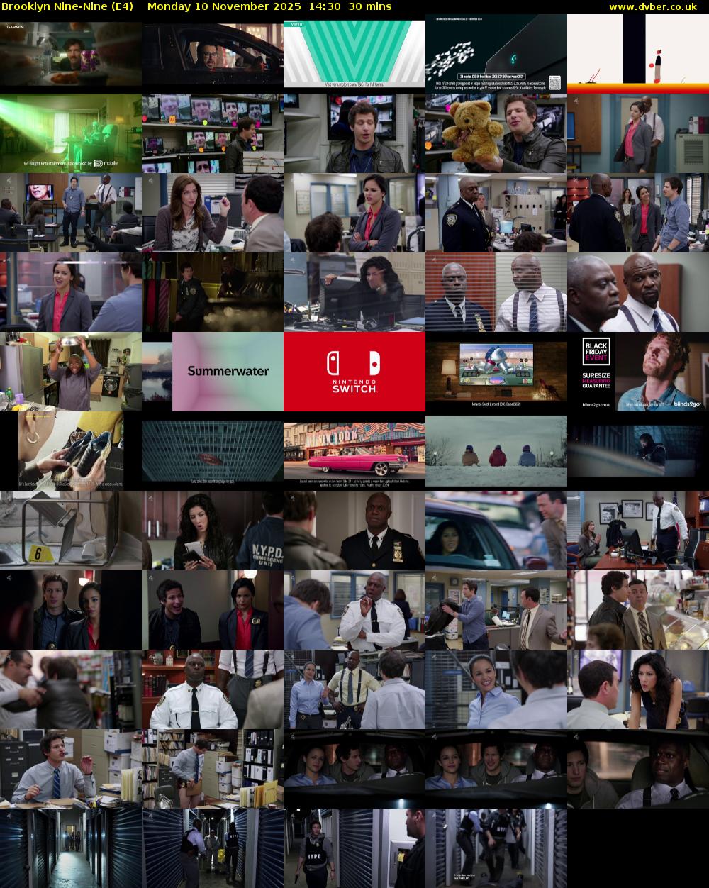 Brooklyn Nine-Nine (E4) Monday 10 November 2025 14:30 - 15:00