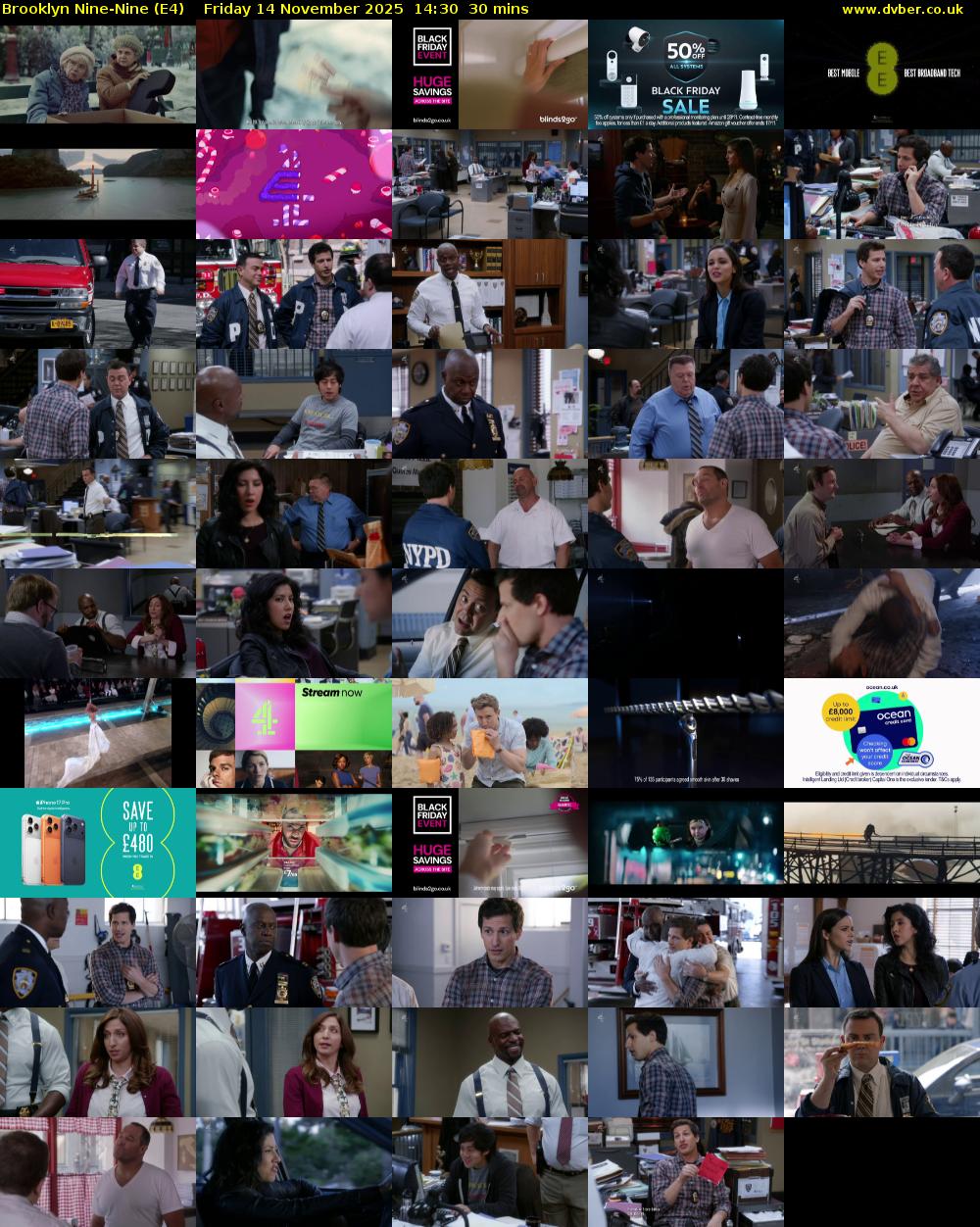 Brooklyn Nine-Nine (E4) Friday 14 November 2025 14:30 - 15:00