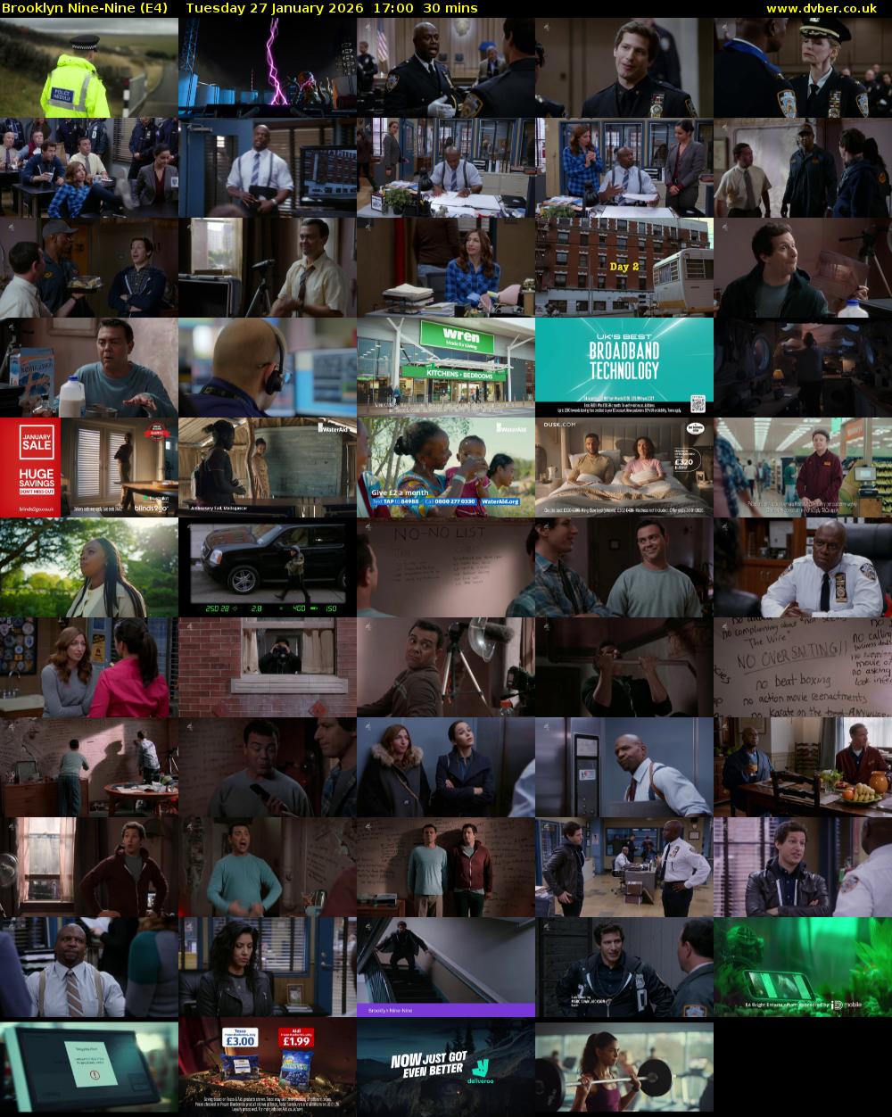 Brooklyn Nine-Nine (E4) Tuesday 27 January 2026 17:00 - 17:30