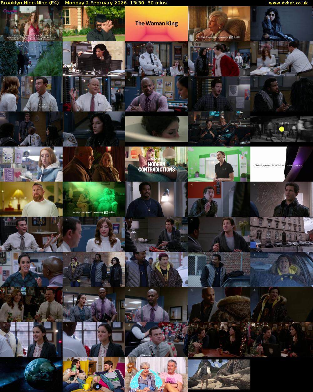 Brooklyn Nine-Nine (E4) Monday 2 February 2026 13:30 - 14:00