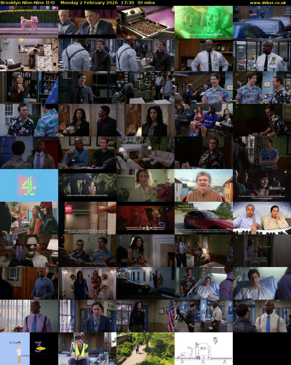 Brooklyn Nine-Nine (E4) Monday 2 February 2026 17:30 - 18:00
