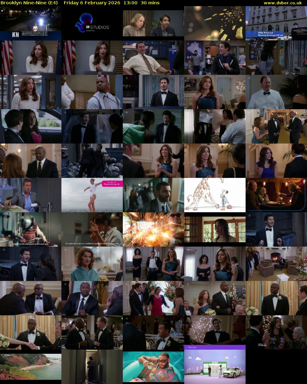 Brooklyn Nine-Nine (E4) Friday 6 February 2026 13:00 - 13:30