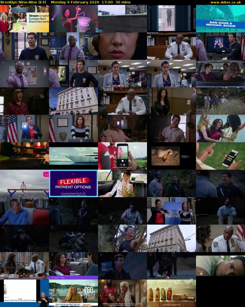 Brooklyn Nine-Nine (E4) Monday 9 February 2026 17:00 - 17:30