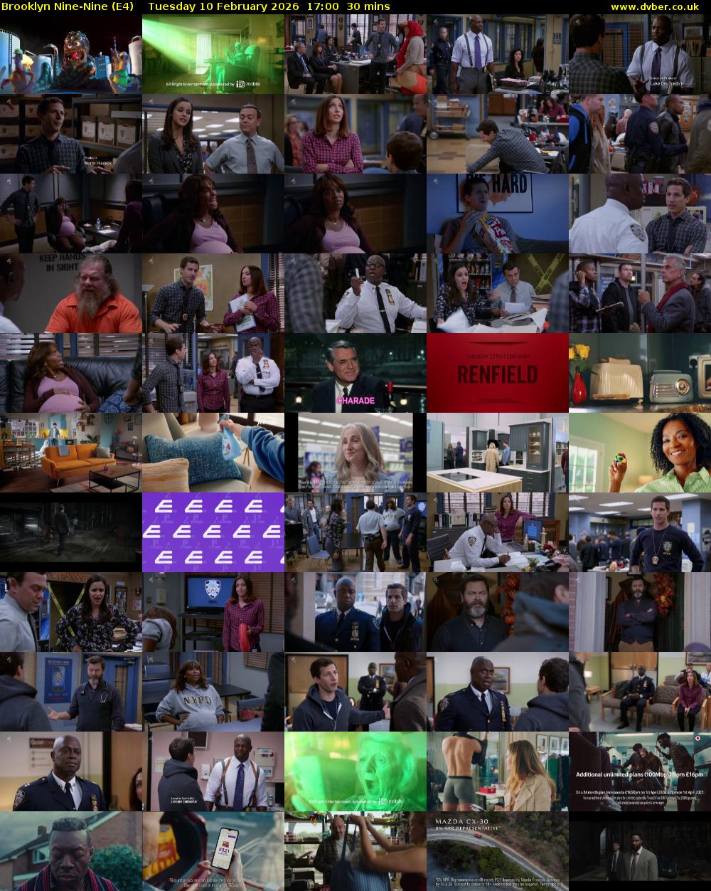 Brooklyn Nine-Nine (E4) Tuesday 10 February 2026 17:00 - 17:30