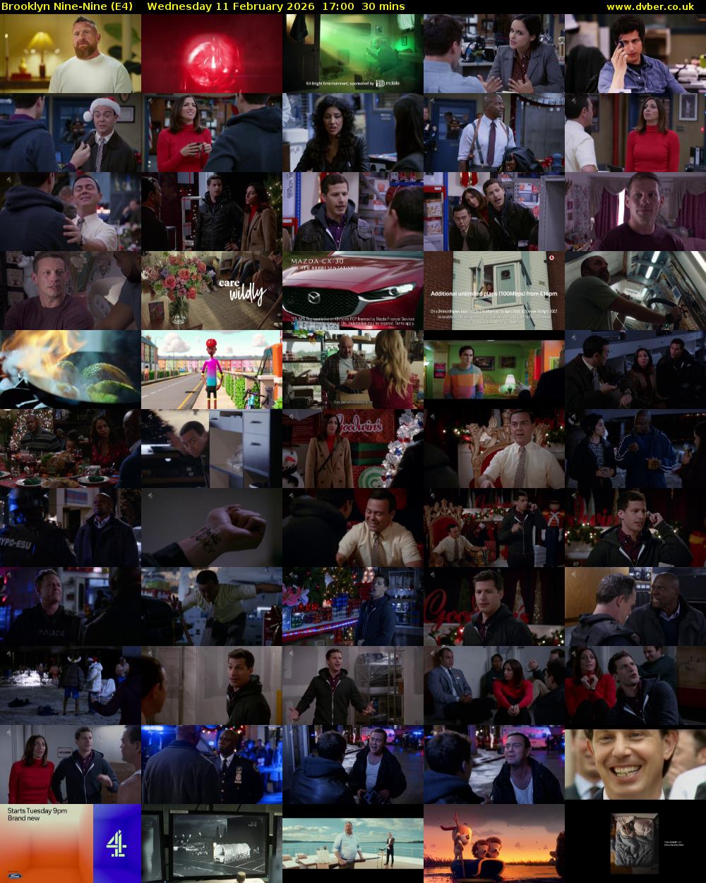 Brooklyn Nine-Nine (E4) Wednesday 11 February 2026 17:00 - 17:30