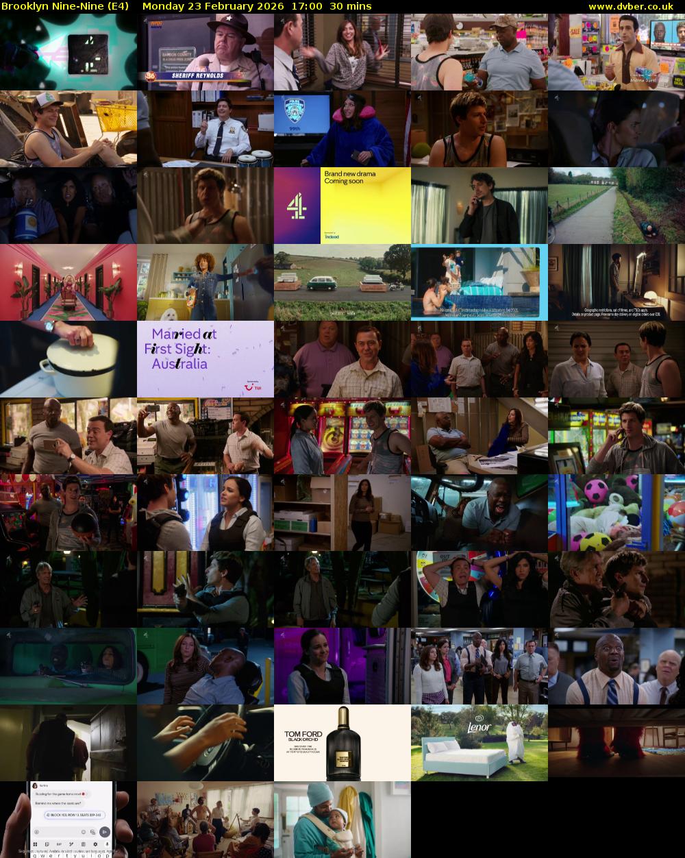 Brooklyn Nine-Nine (E4) Monday 23 February 2026 17:00 - 17:30