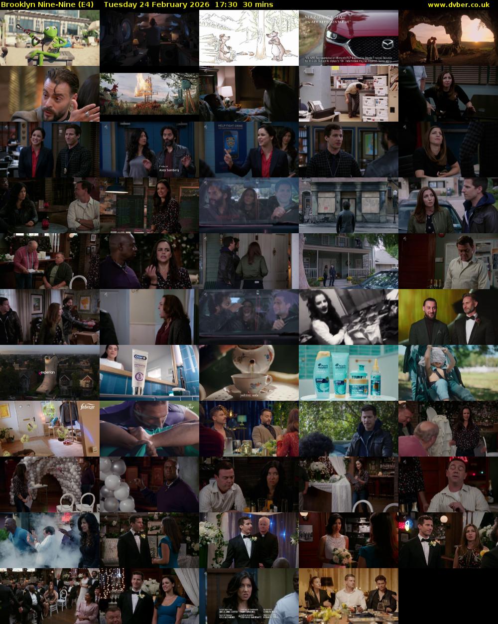 Brooklyn Nine-Nine (E4) Tuesday 24 February 2026 17:30 - 18:00