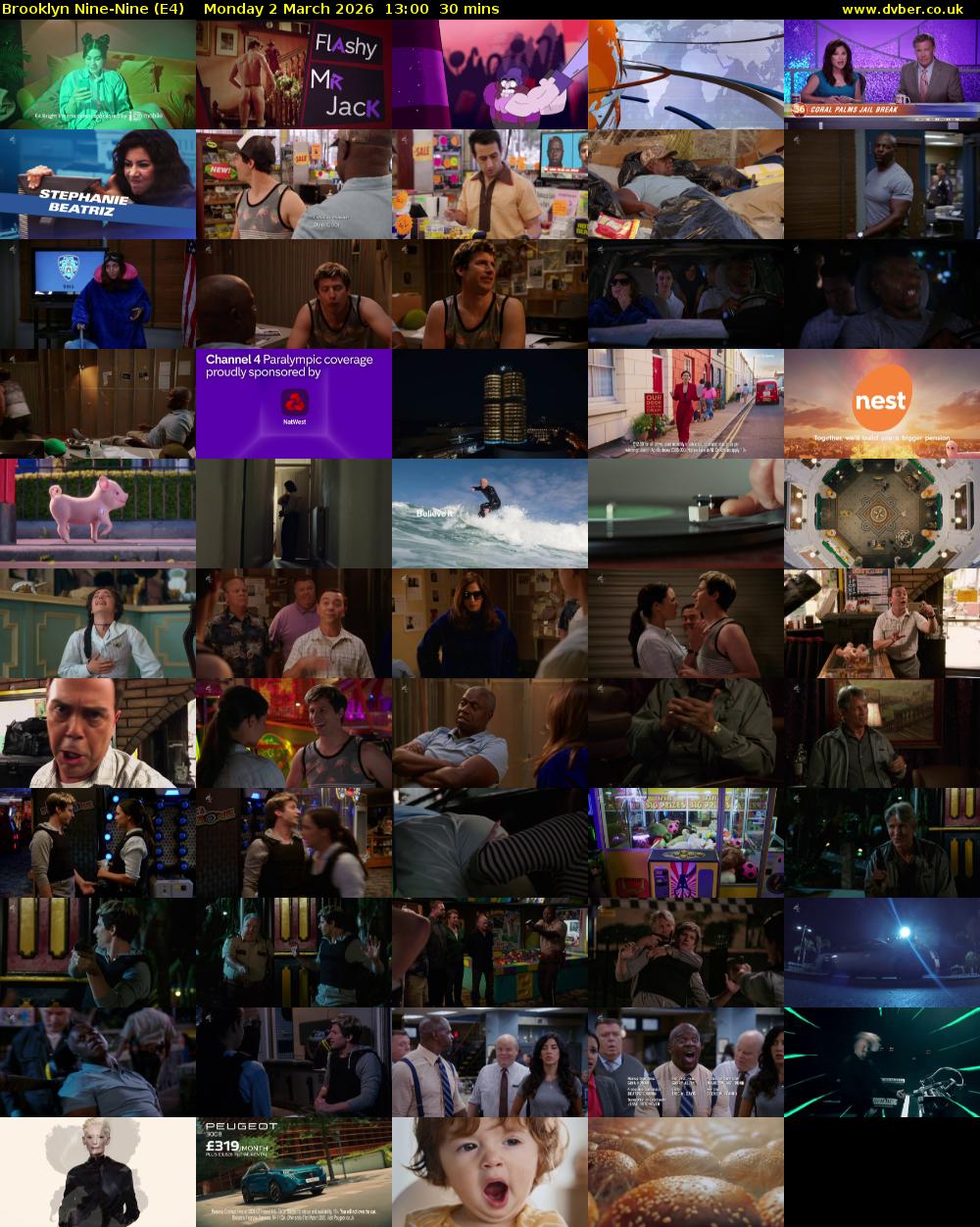 Brooklyn Nine-Nine (E4) Monday 2 March 2026 13:00 - 13:30