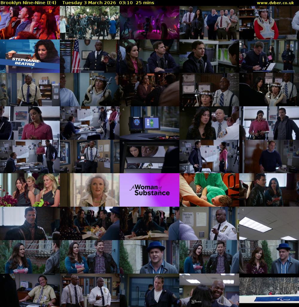 Brooklyn Nine-Nine (E4) Tuesday 3 March 2026 03:10 - 03:35