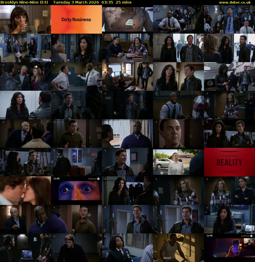 Brooklyn Nine-Nine (E4) Tuesday 3 March 2026 03:35 - 04:00