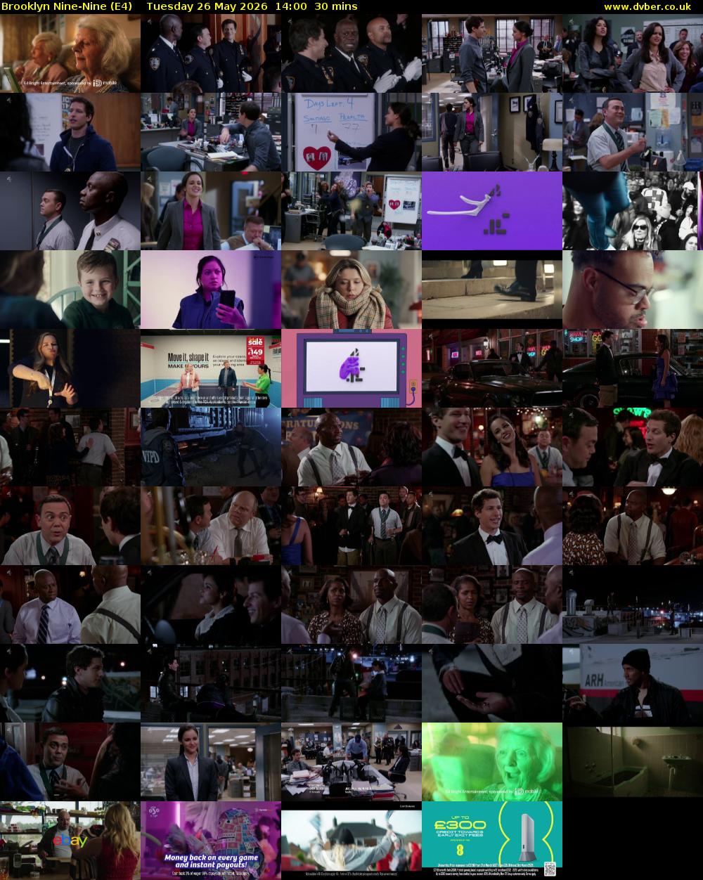 Brooklyn Nine-Nine (E4) Tuesday 26 May 2026 14:00 - 14:30