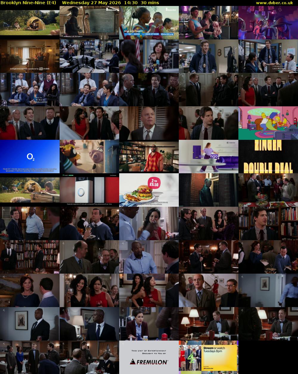 Brooklyn Nine-Nine (E4) Wednesday 27 May 2026 14:30 - 15:00