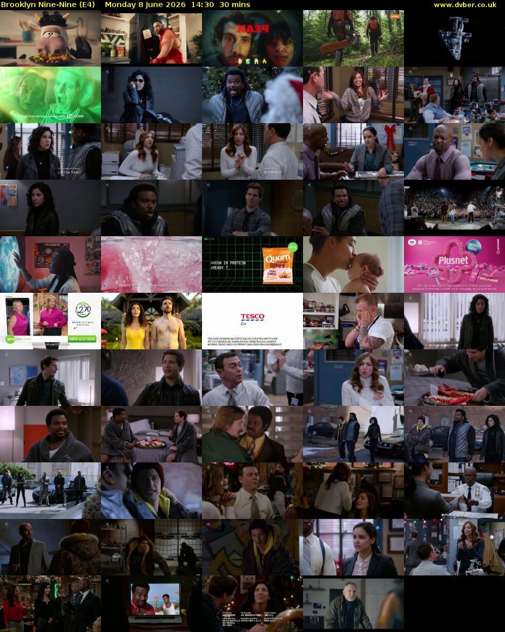 Brooklyn Nine-Nine (E4) Monday 8 June 2026 14:30 - 15:00