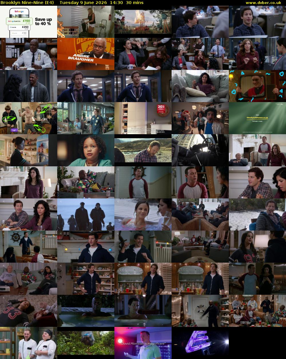 Brooklyn Nine-Nine (E4) Tuesday 9 June 2026 14:30 - 15:00