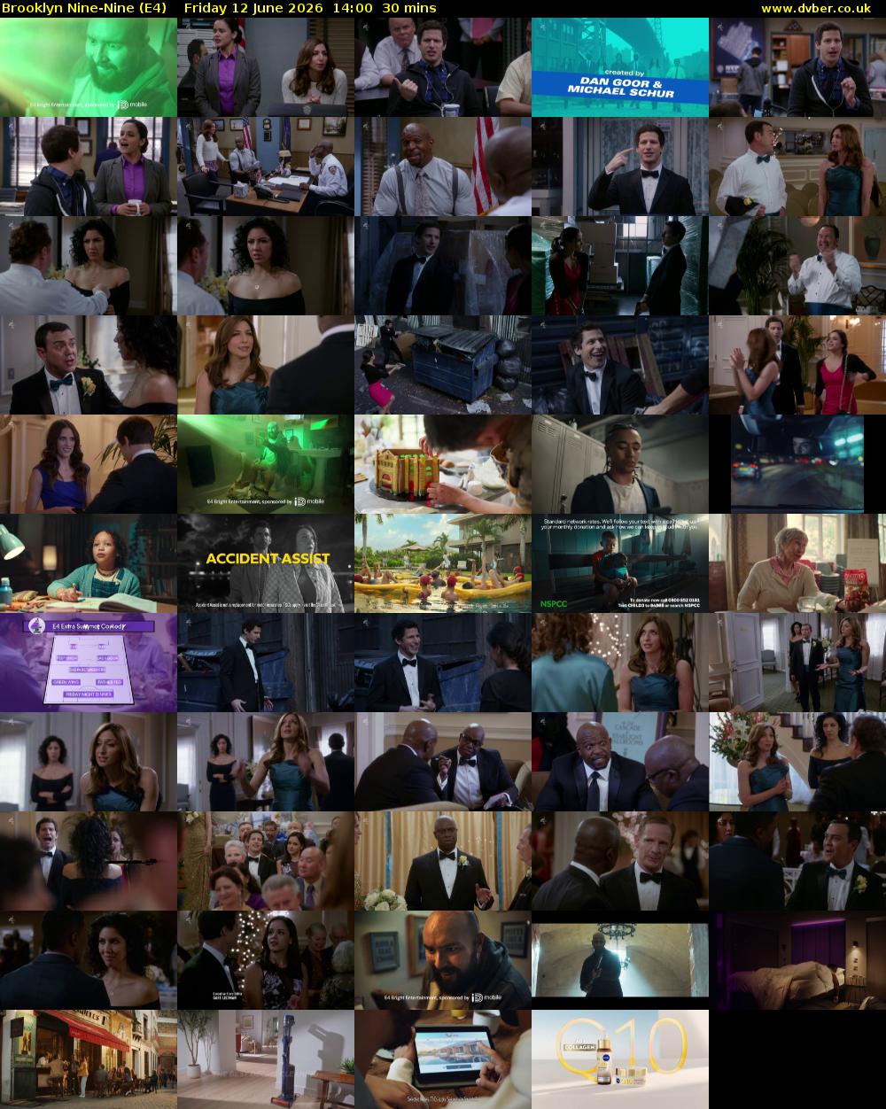 Brooklyn Nine-Nine (E4) Friday 12 June 2026 14:00 - 14:30