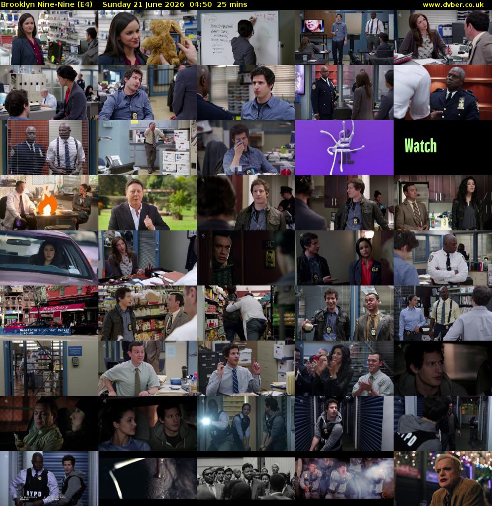 Brooklyn Nine-Nine (E4) Sunday 21 June 2026 04:50 - 05:15