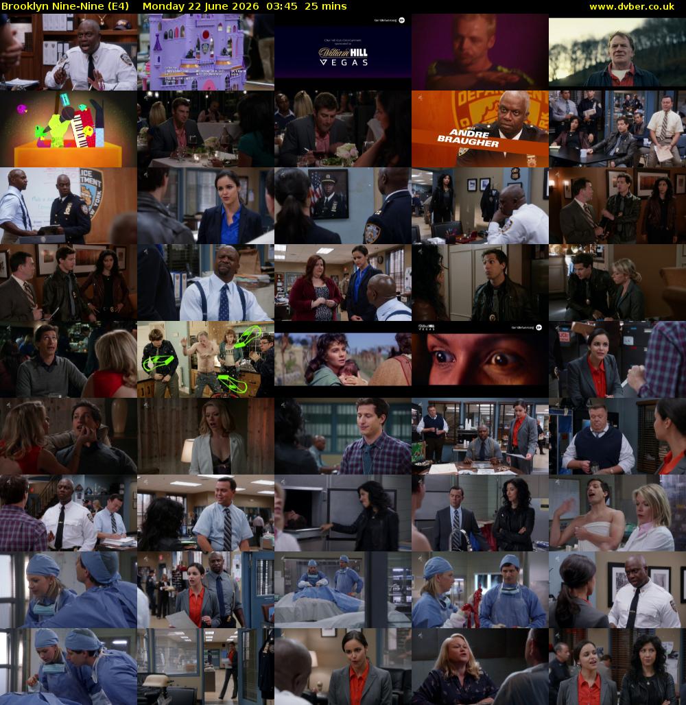 Brooklyn Nine-Nine (E4) Monday 22 June 2026 03:45 - 04:10