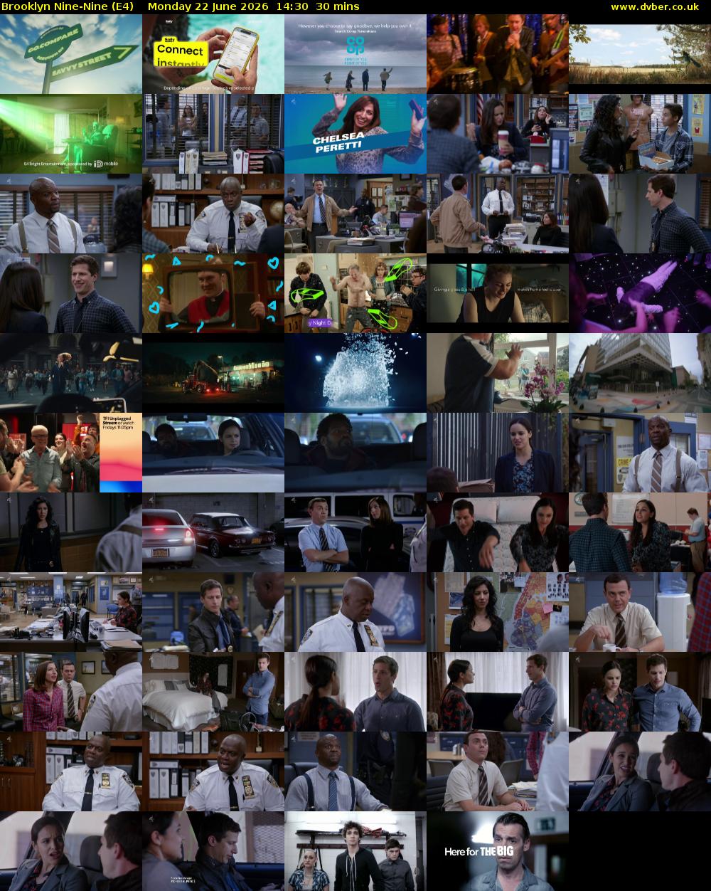 Brooklyn Nine-Nine (E4) Monday 22 June 2026 14:30 - 15:00