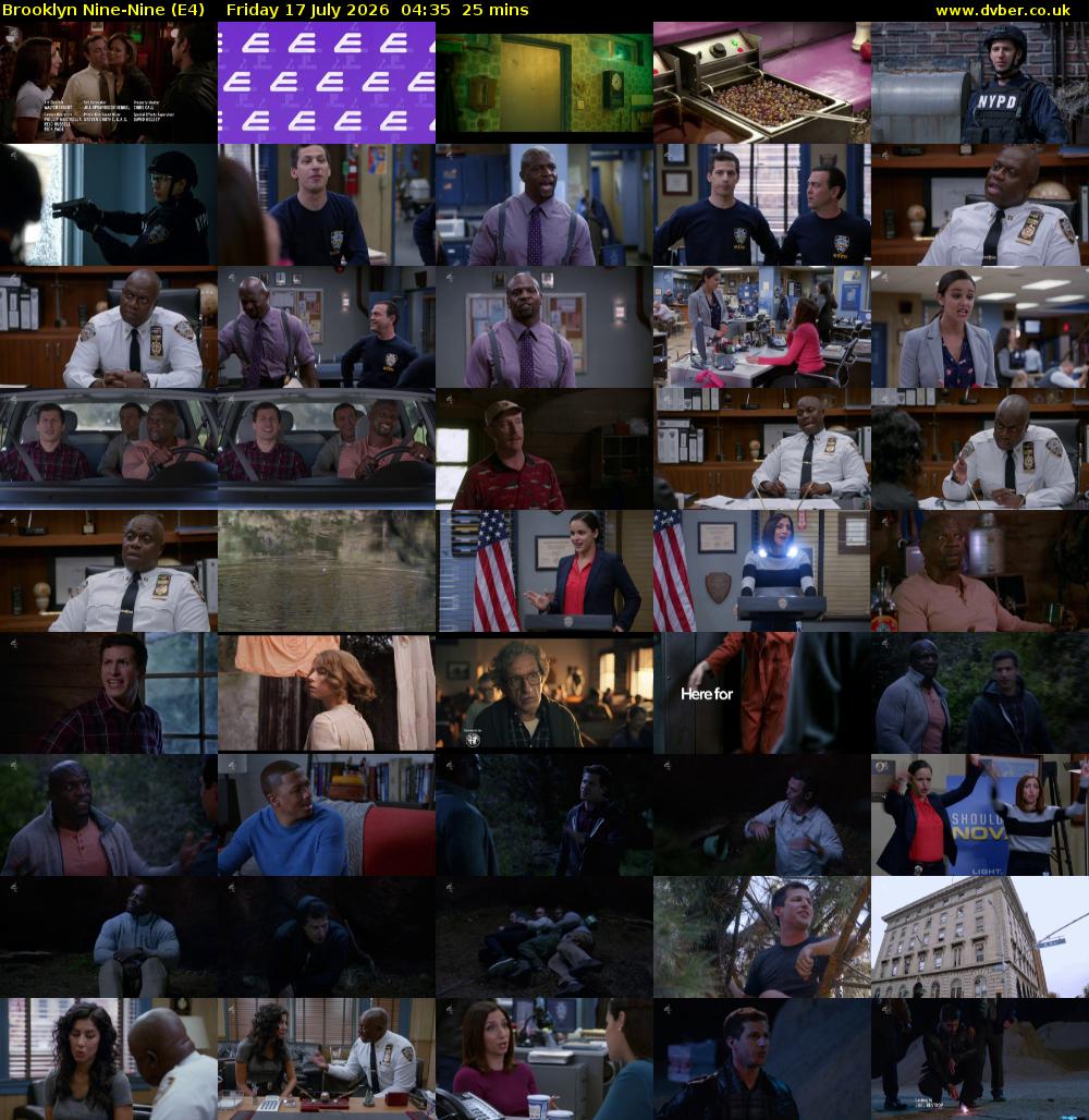 Brooklyn Nine-Nine (E4) Friday 17 July 2026 04:35 - 05:00